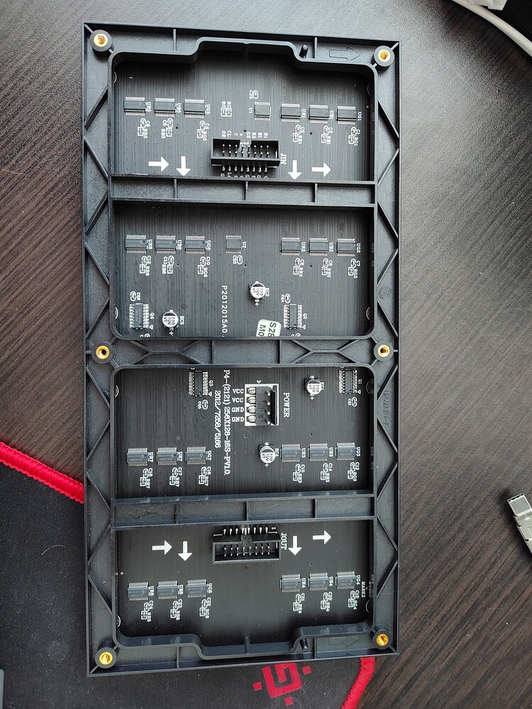P4 64x32 16s PV1.0. with Huidu HD WF2 - SmartMatrix Community