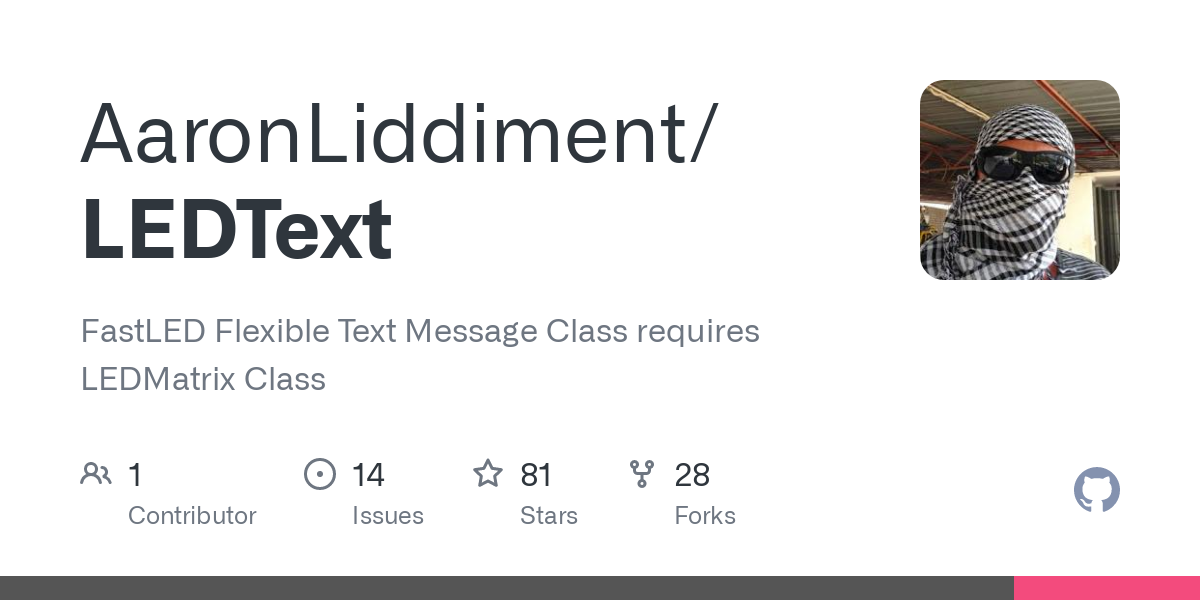 Scrolling Text - different colors per letter - SmartMatrix Community